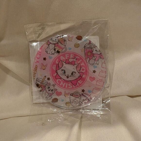Aristocats Marie Cat Car Coasters Acrylic Pads for Non-Slip Cup Holder NWT - Picture 5 of 5